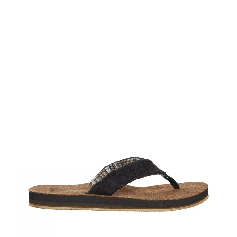 Get The Best Deals On Breathable Shoes Today Men's Shoes Sanuk FRAID NOT SOFT TOP Casual Flip Flop Sandals 1116736 BLACK Get The Best Deals On Breathable Shoes Today Men's Shoes Sanuk FRAID NOT SOFT TOP Casual Flip Flop Sandals 1116736 BLACK