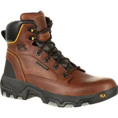 Men's High-Quality Boots Georgia Boots: Men's GB00167 Brown 6-Inch General Toe Waterproof  Work Boots