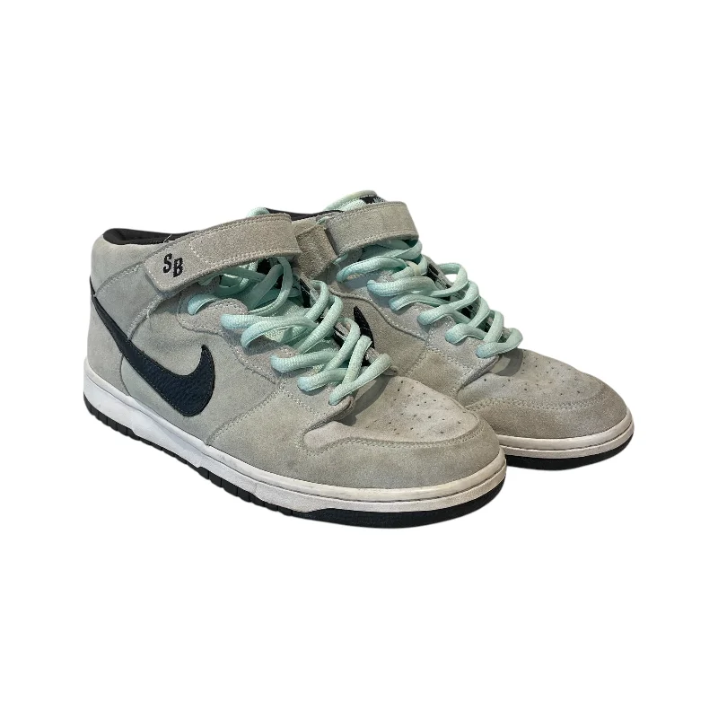 Men's Ergonomic Shoes NIKE/Low-Sneakers/US 12/GRN/Dunk Sea Crystal