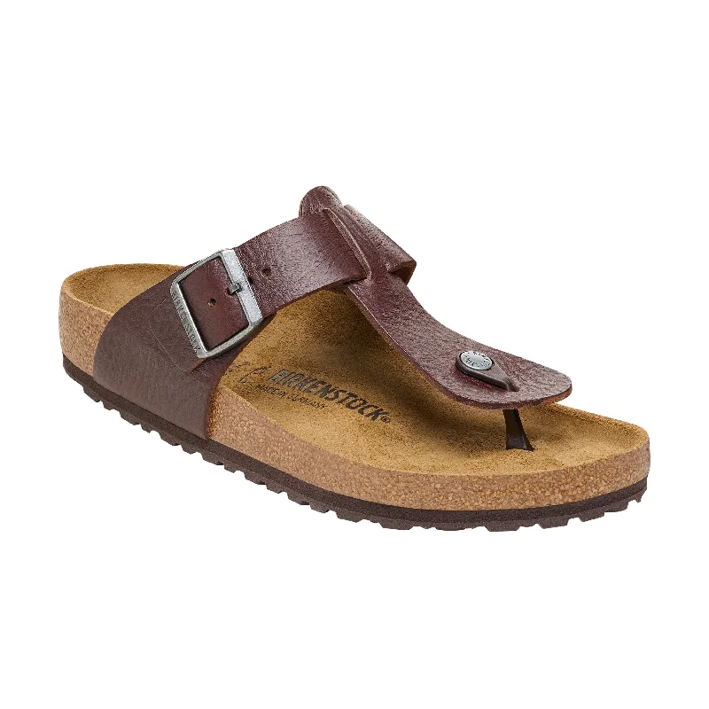 Men's Adaptive Fit Shoes Safaga Vintage Wood Roast Natural Leather