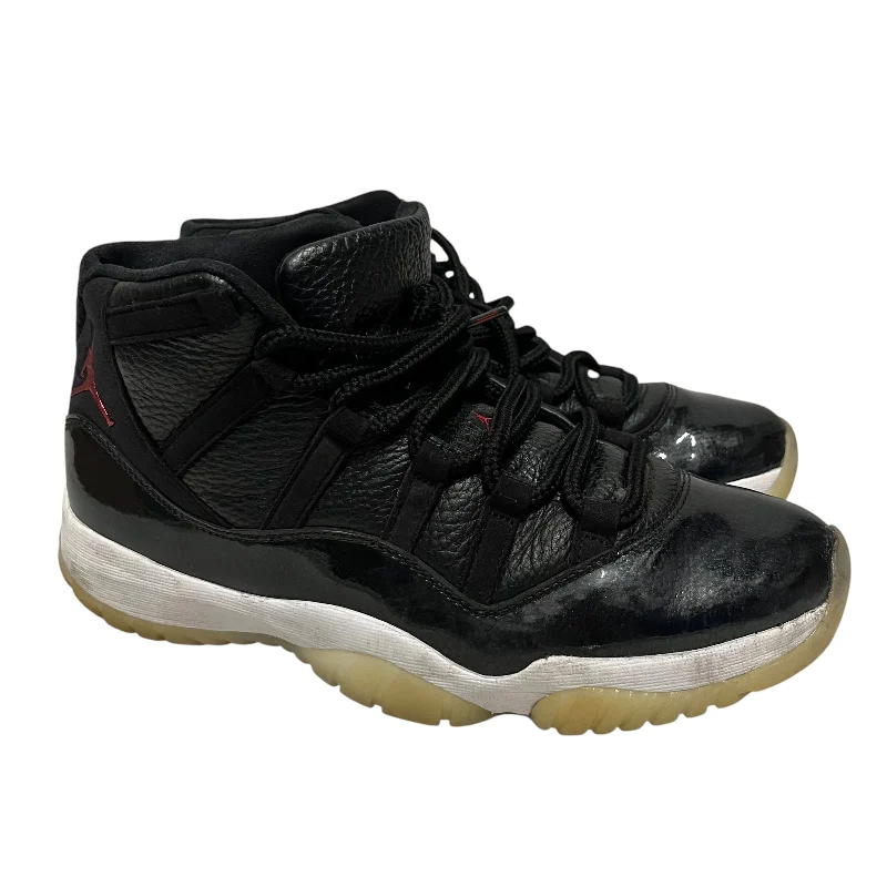 Men's Trendy Boots Jordan/Hi-Sneakers/US 9.5/Leather/BLK/Jordan 11 Retro