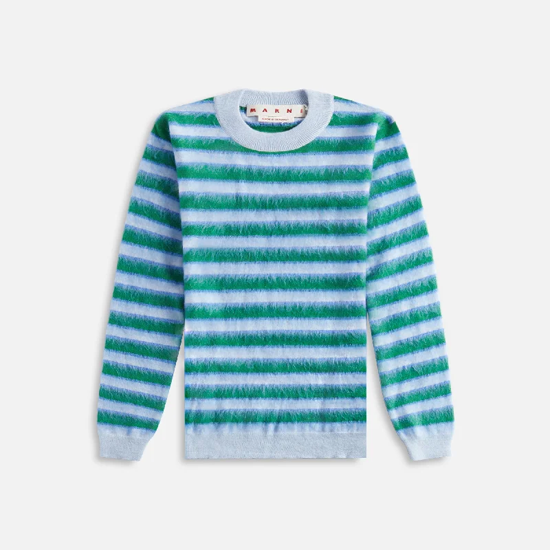 Flash Sales This Week Marni Roundneck Sweater - Light Blue