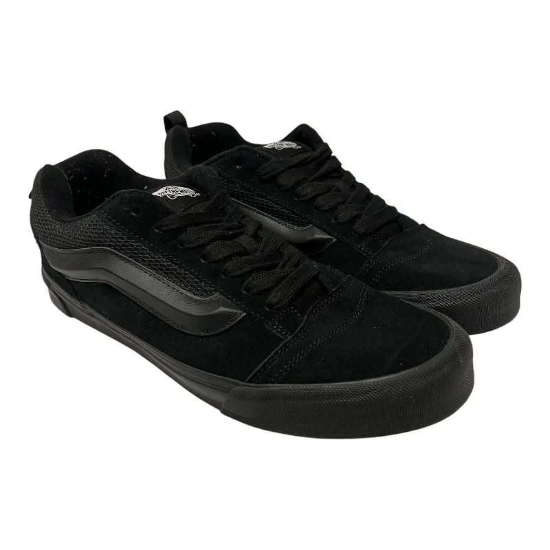 Men's Adaptive Fit Shoes VANS/Low-Sneakers/US 12/BLK/Knu School Triple Black