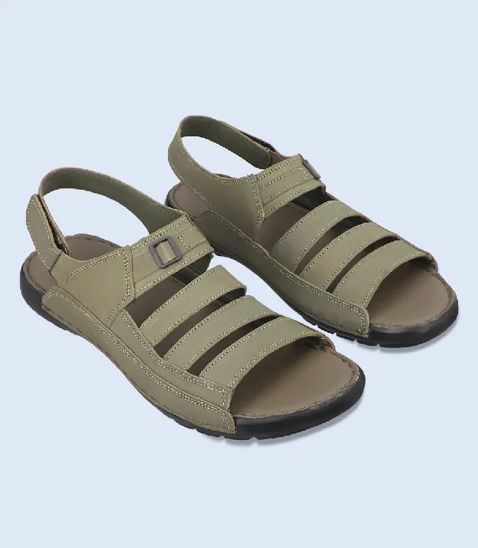 Men's Stylish Boots BM5658-OLIVE-Men Casual Sandal