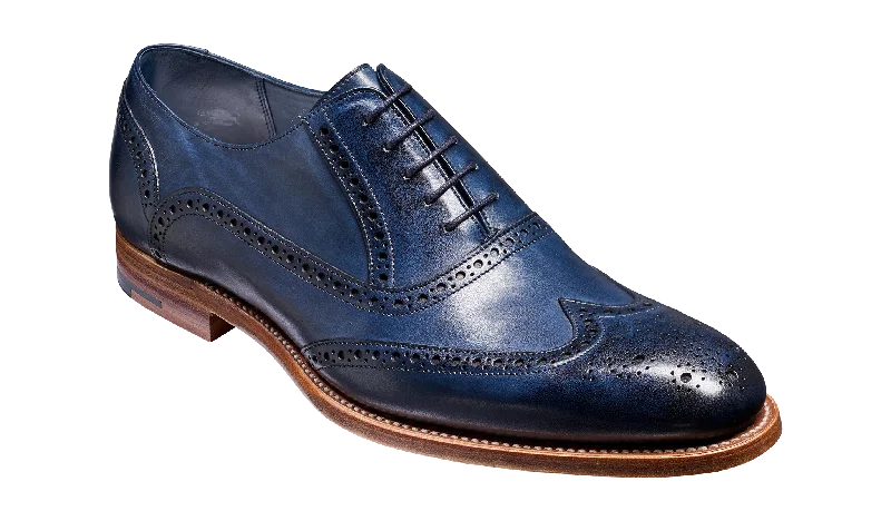 Huge Savings On Trendy Shoes Valiant - Navy Hand Painted