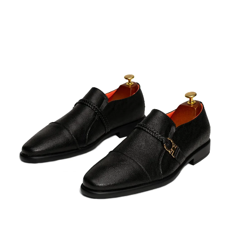 Shop Stylish Shoes At Unbeatable Prices The Cuban L TAYNO Leather Cap Toe Loafer