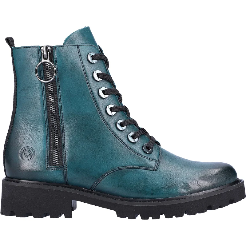 Fashion-Forward Shoes For Men Women's Remonte D8671-12 Marusha 71 Petrol Leather