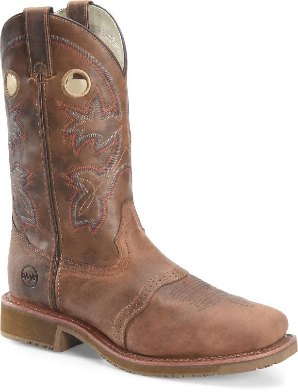 Men's Casual Shoes Double H DH6134 Composite Toe Ropers