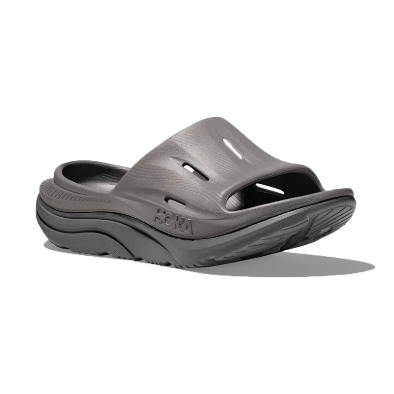 Casual  Shoes For Everyday Wear Men's Ora Recovery Slide 3 Grey