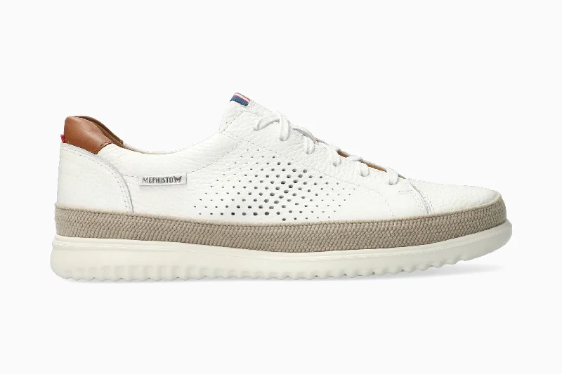 Men's Breathable Shoes Thomas Perf - White