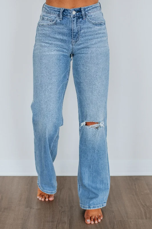 Women's Seasonal Garments Aileeah Vervet Jeans - Jubilant