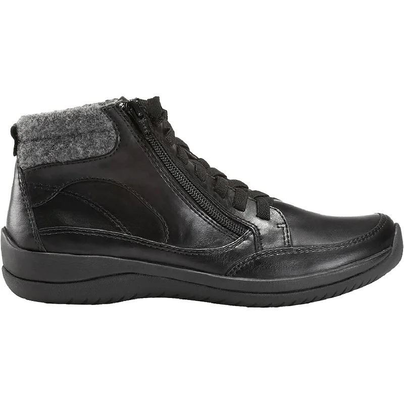 Men's Stylish Shoes Women's Earth Savant Black Leather