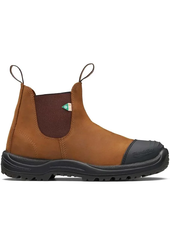Men's Flexible Sole Boots Blundstone Men's 169 CSA Work & Safety Rubber Toe Cap Boots