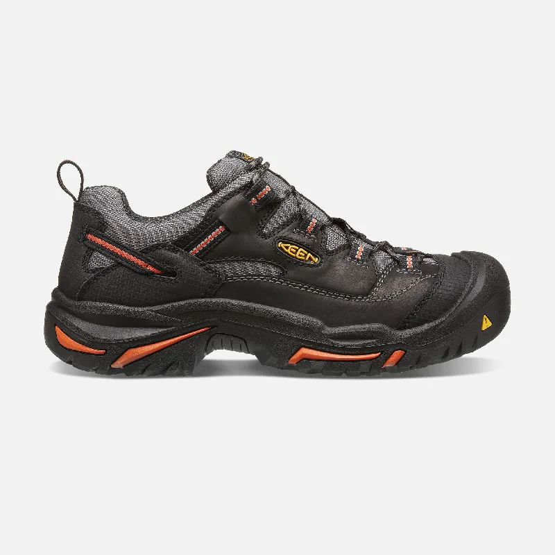 Men's Elegant Shoes Keen 1011244 Braddock Low Steel Toe Shoes