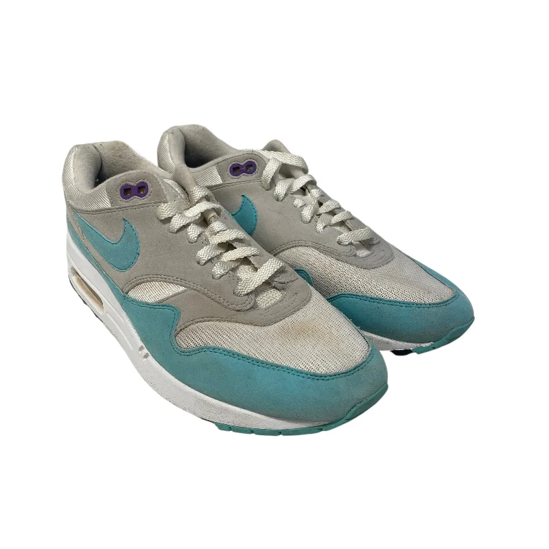 All-Season Boots For Men NIKE/AIR MAX 1 ANNIVERSARY/Low-Sneakers/US 9/BLU/908375-105