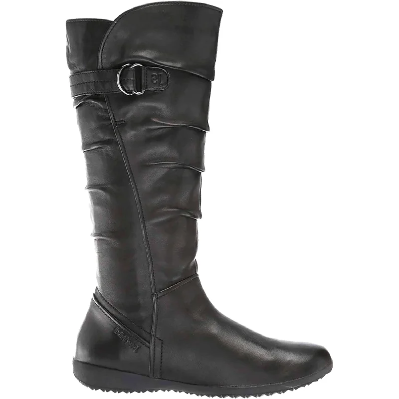 Men's Shock-Resistant Boots Women's Josef Seibel Naly 23 Black Leather