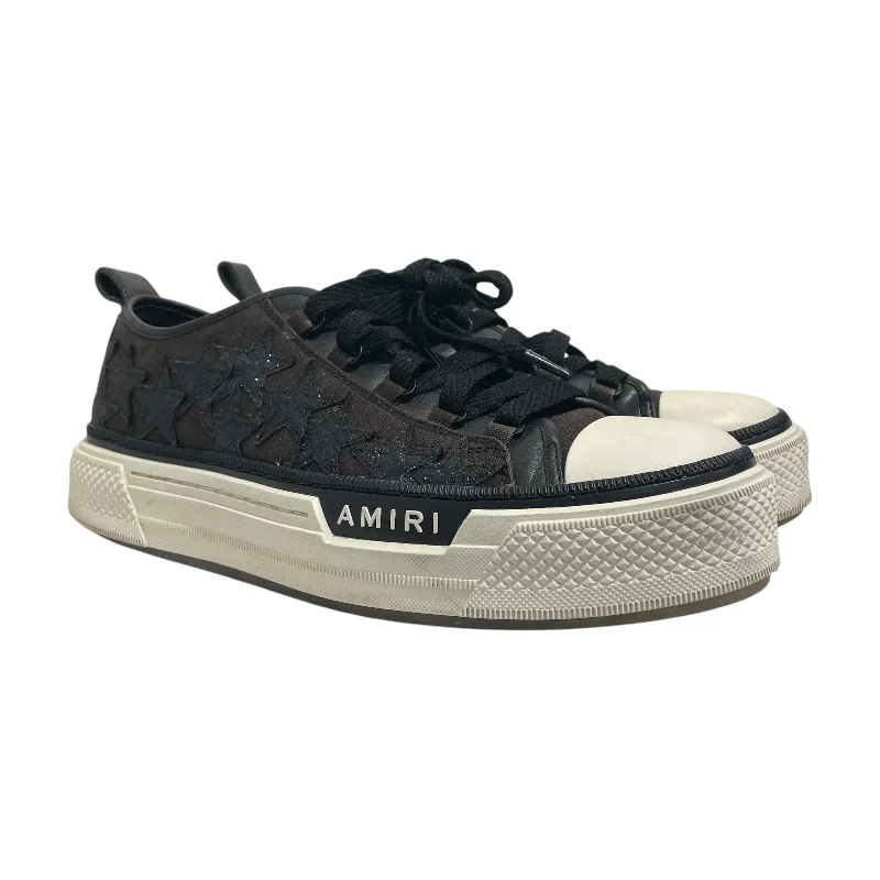 Men's Shock-Absorbing Shoes AMIRI/Low-Sneakers/US 10/Leather/BLK/