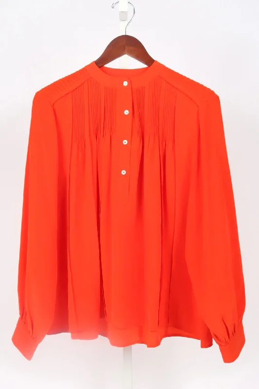 Vibrant Styles Natsumi Blouse - Coquelicot