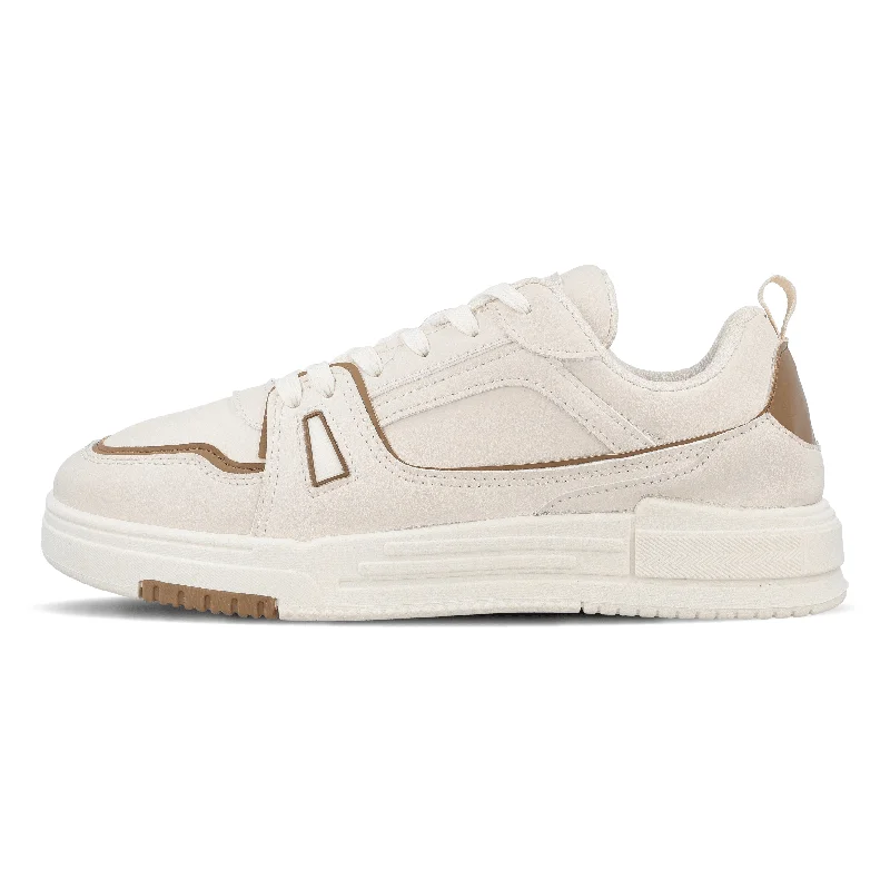 Men's Casual Boots Men's Baseline Sneakers - WY3472 White Brown
