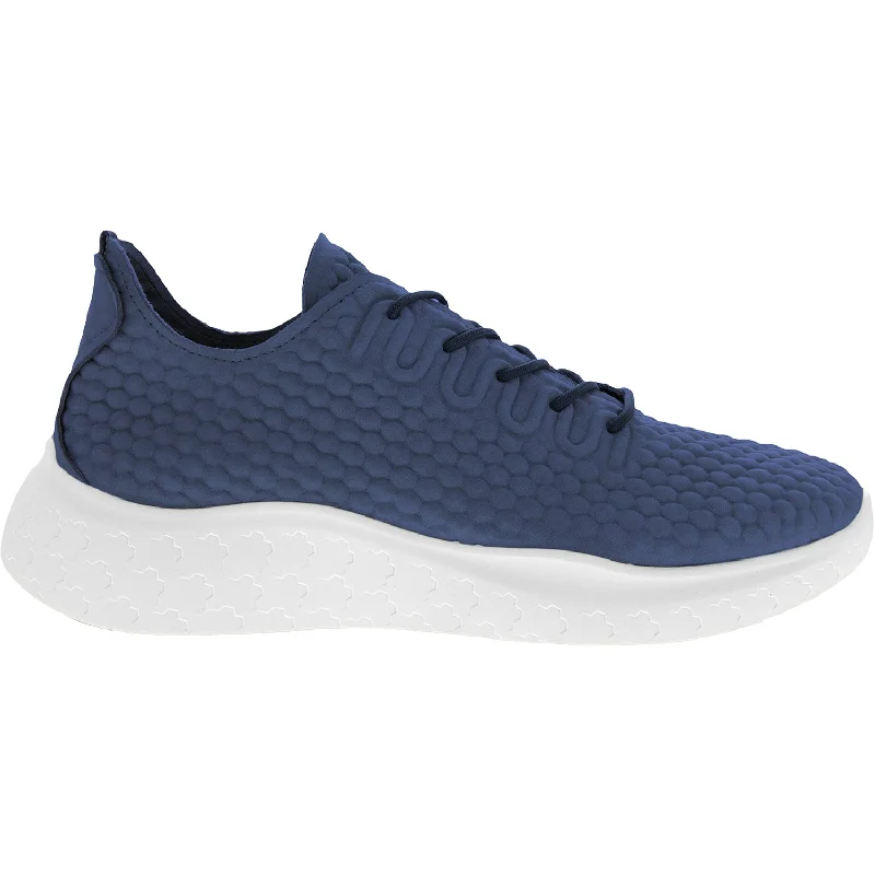 Men's Minimalist Boots Men's Ecco Therap Lace Night Sky Leather