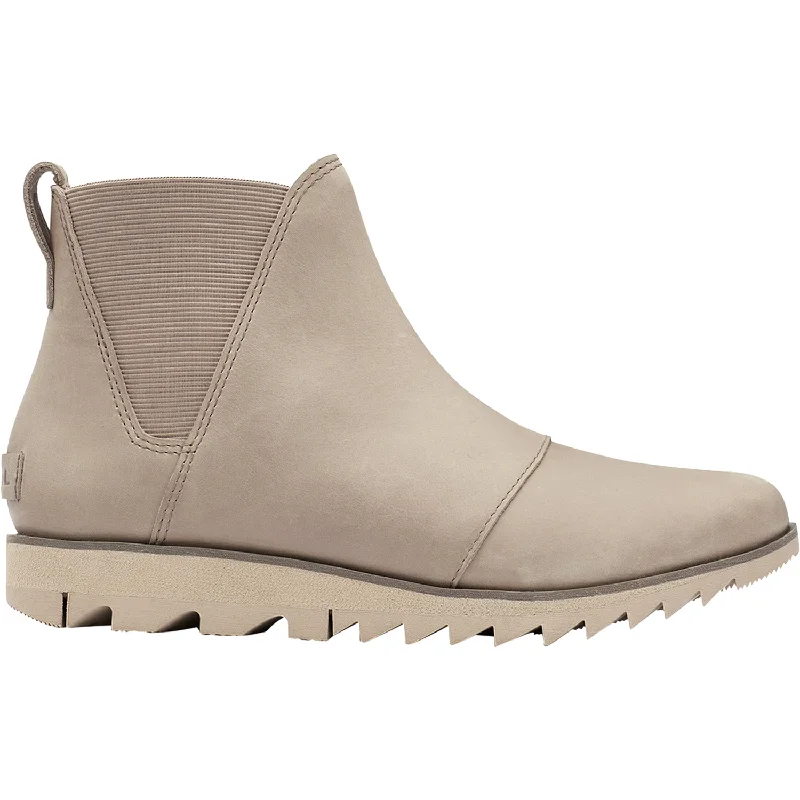 Men's Modern Shoes Women's Sorel Chelsea Omega Taupe Leather