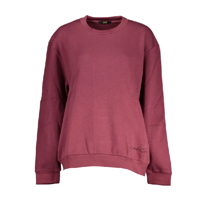 Women's Comfy Attire For Lounging Cavalli Class Elegant Fleece Crew Neck Women's Sweatshirt