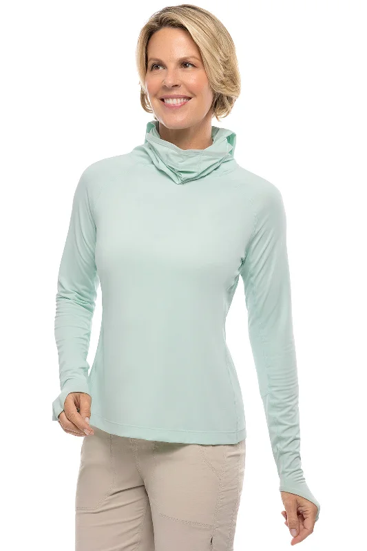 Outlet Clothing Women's Paros Sailing Hoodie | Misty Aqua