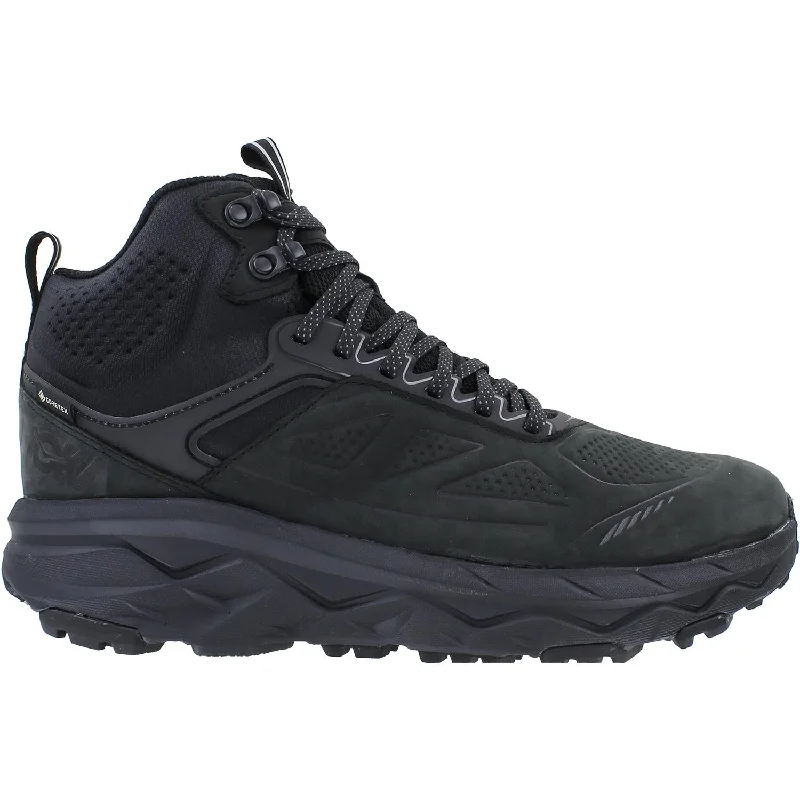 Men's Seamless Design Shoes Men's Hoka One One Challenger Mid GTX Black Nubuck