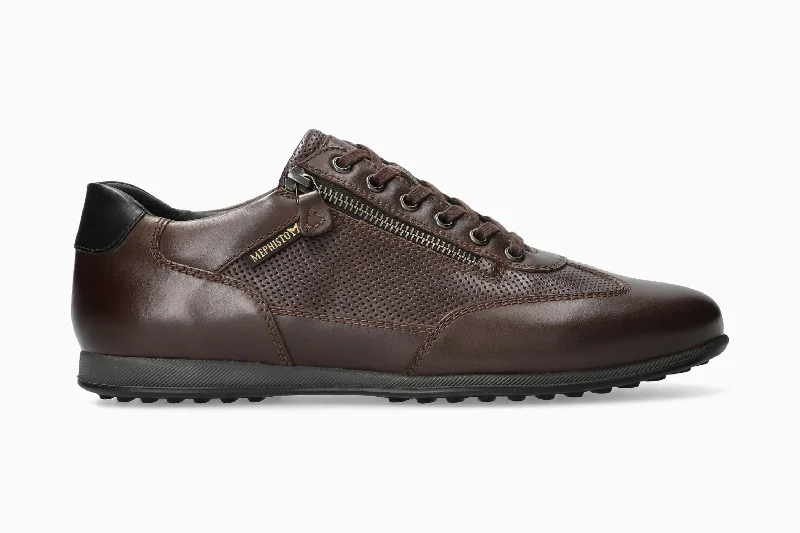 Men's Moisture-Wicking Shoes Leon - Brown