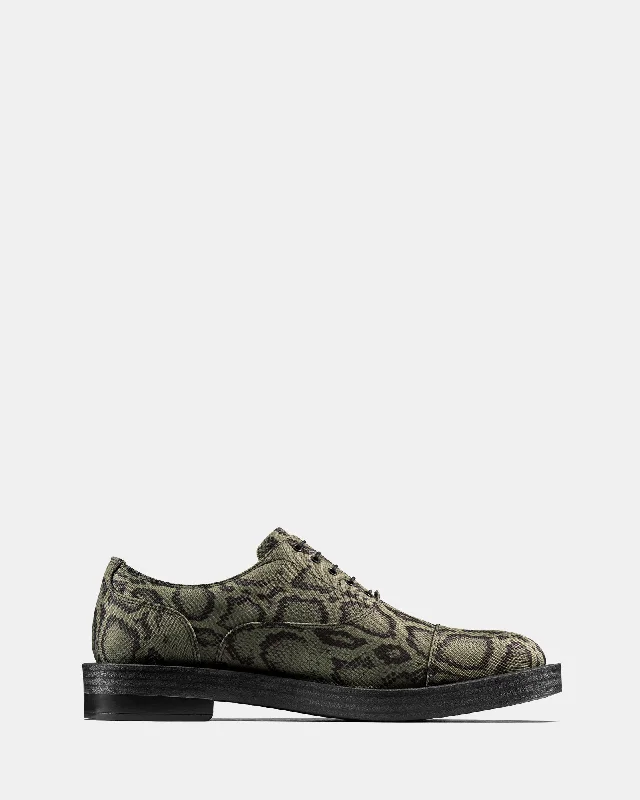Men's Trendy Shoes Cur Oxford 2 M Green Textile