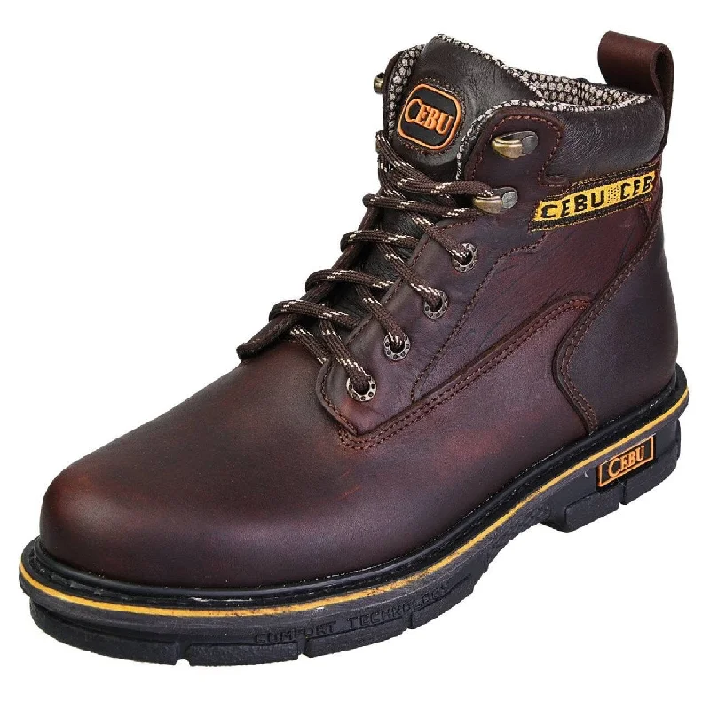 Men's Premium Shoes Men's WALKER - Steel Toe 6" Work Boots - BMX
