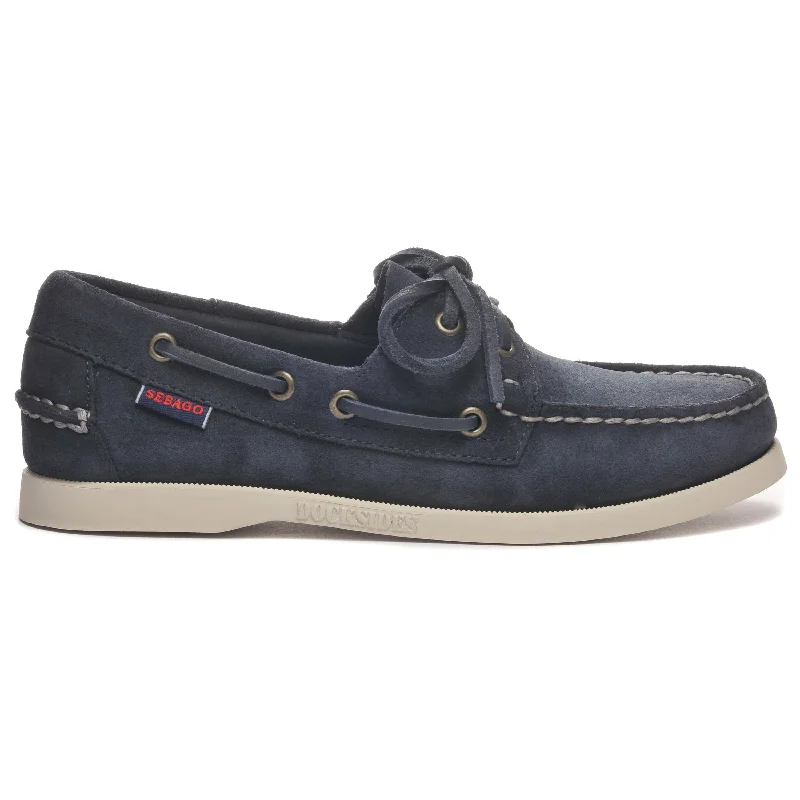 Men's Soft Shoes Portland Roughout - Blue Universe
