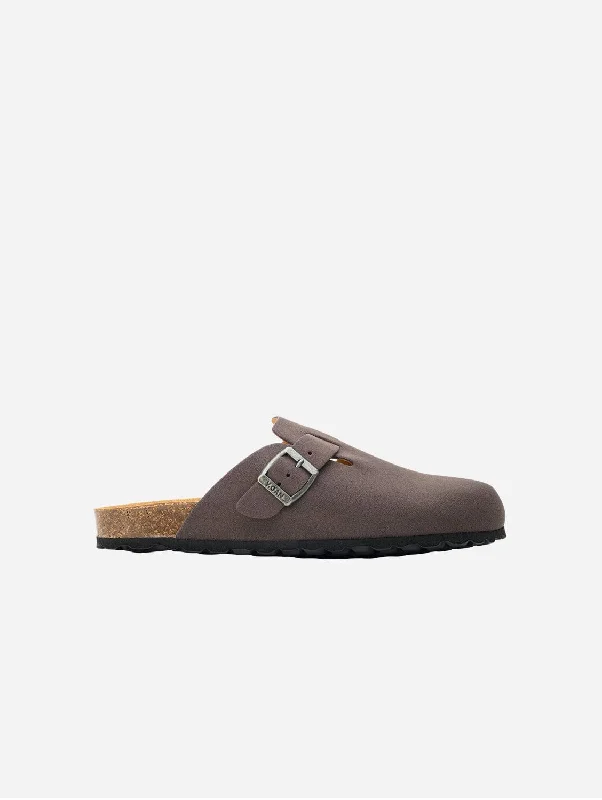 Men's Durable Shoes Taro Comfort Men's Vegan Footbed Slippers | Grey