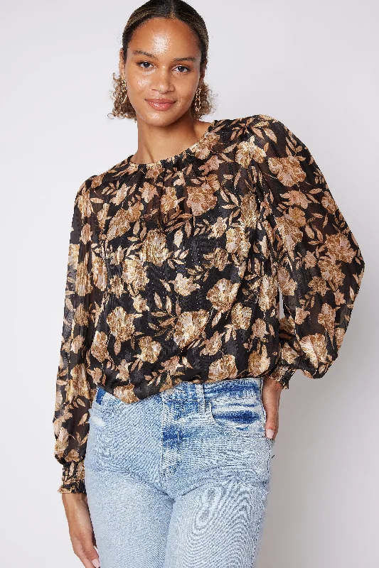 Women's Outfit Tessa Floral Long Sleeve Blouse