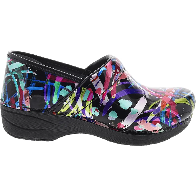 Men's Breathable Boots Women's Dansko XP 2.0 Multi Brushstroke Patent Leather