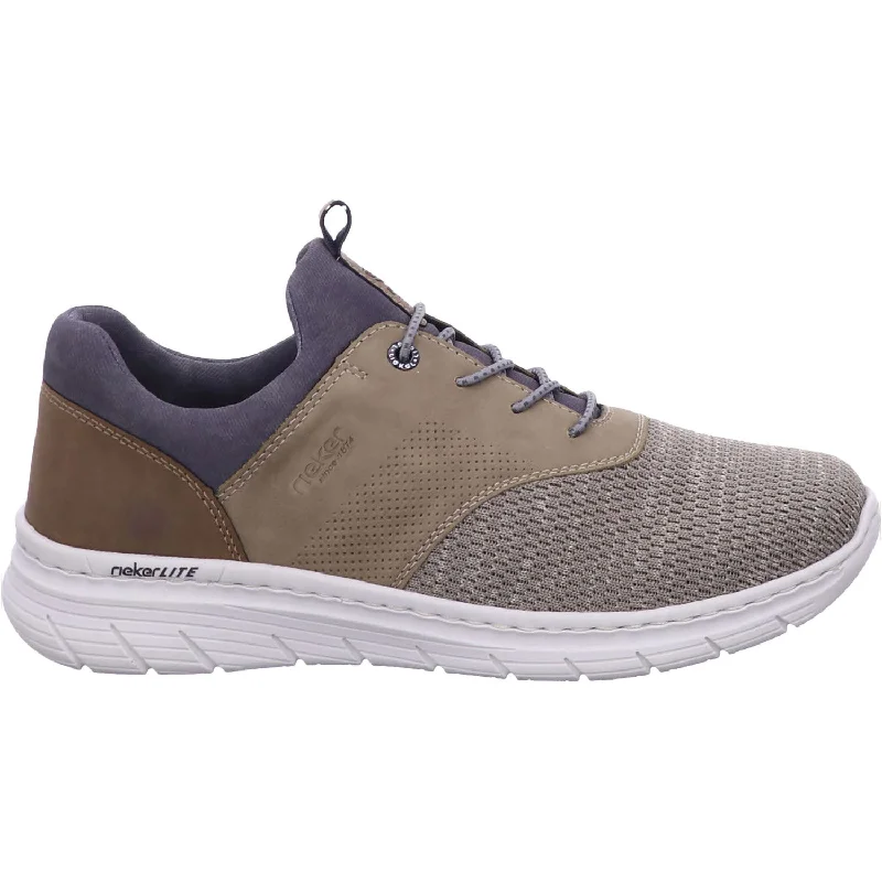 Men's Minimalist Boots Men's Rieker 13150-64 Kiesel/Fango/Nuss/Rauch Synthetic