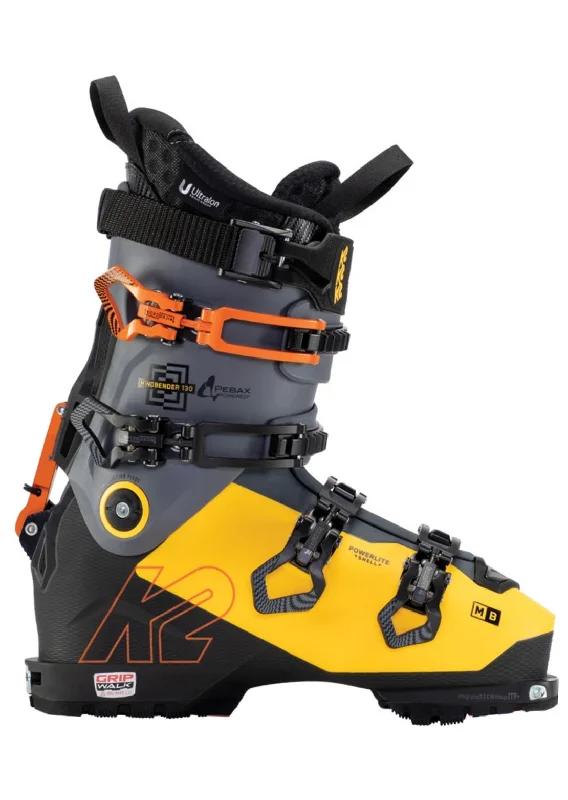 Men's Handcrafted Shoes K2 Men's Mindbender 130 Gripwalk Ski Boots