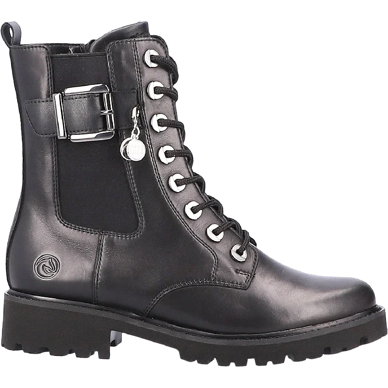 Men's Flexible Boots Women's Remonte D8668-00 Marusha 68 Black Leather