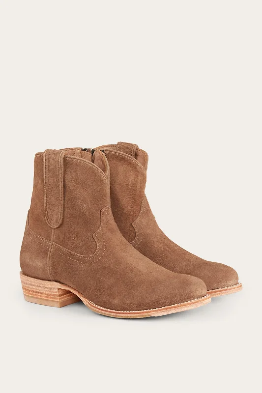 Men's Anti-Slip Boots Harrison Mens Boot - Grey Suede