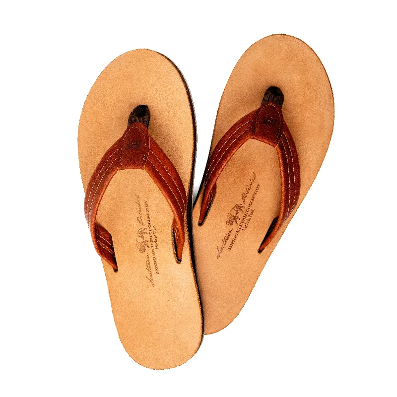 Men's Cozy Shoes The Tuscaloosa - Chestnut on Sahara