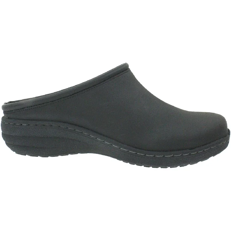 Men's Fashionable Boots Women's Aetrex Robin Black Oiled Leather