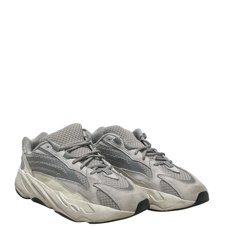 Men's Stylish Shoes adidas/Low-Sneakers/US 12.5/Leather/GRY/YEEZY BOOST 700 STATIC