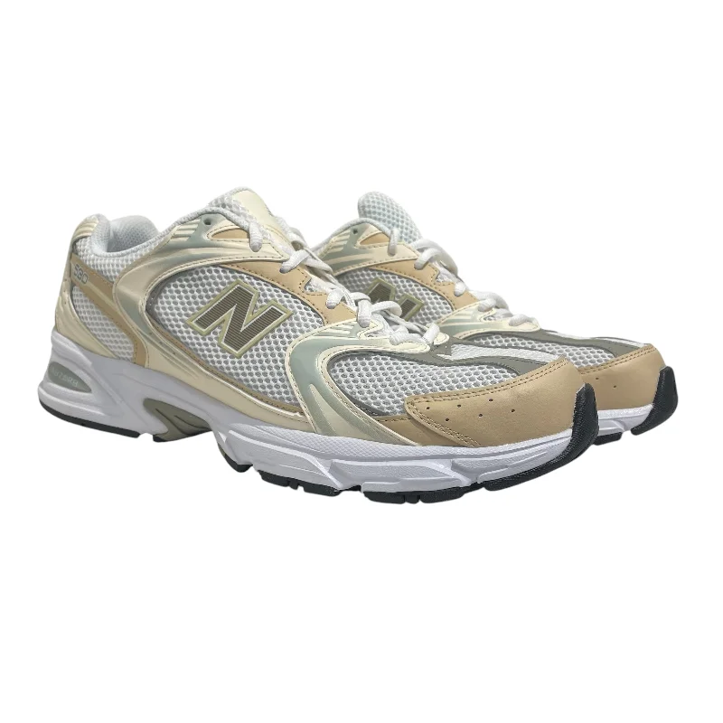 Men's Breathable Boots NEW BALANCE/Low-Sneakers/US 11/Polyester/WHT/ASOS exclusive 530 Beige