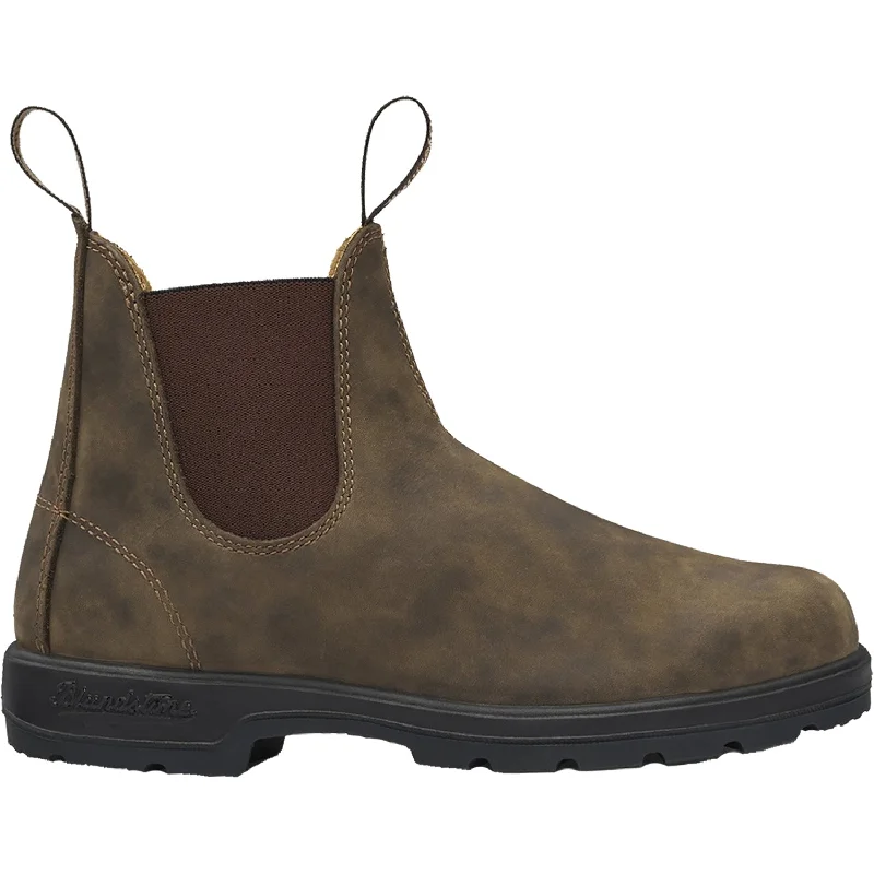 Men's Lightweight Boots Unisex Blundstone 585 Rustic Brown Leather