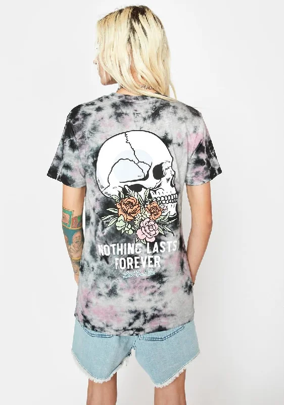 Sale On Clothing Nothing Lasts Tie Dye Graphic Tee