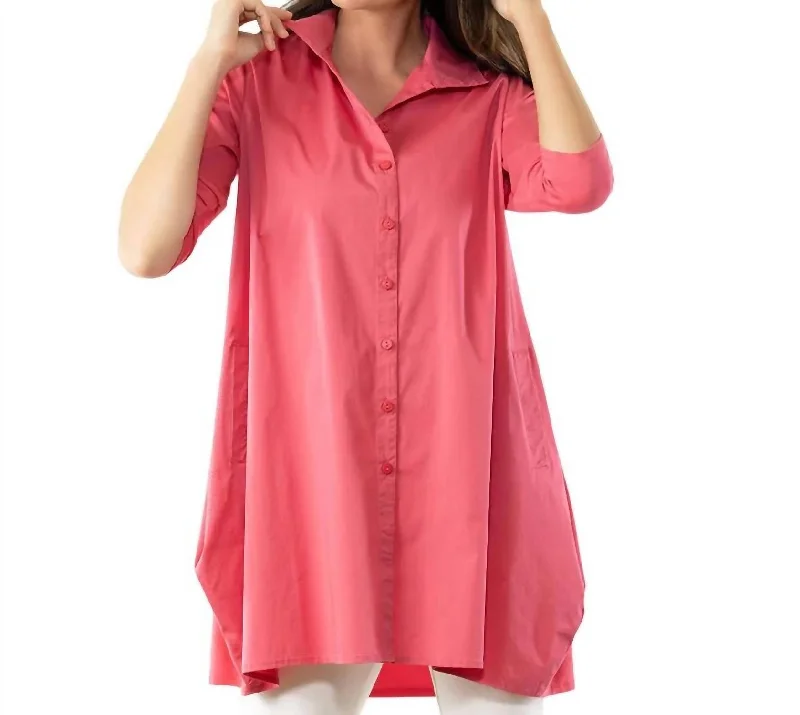 Sophisticated Women's Fashion Tiburon Icon Tunic In Tulip