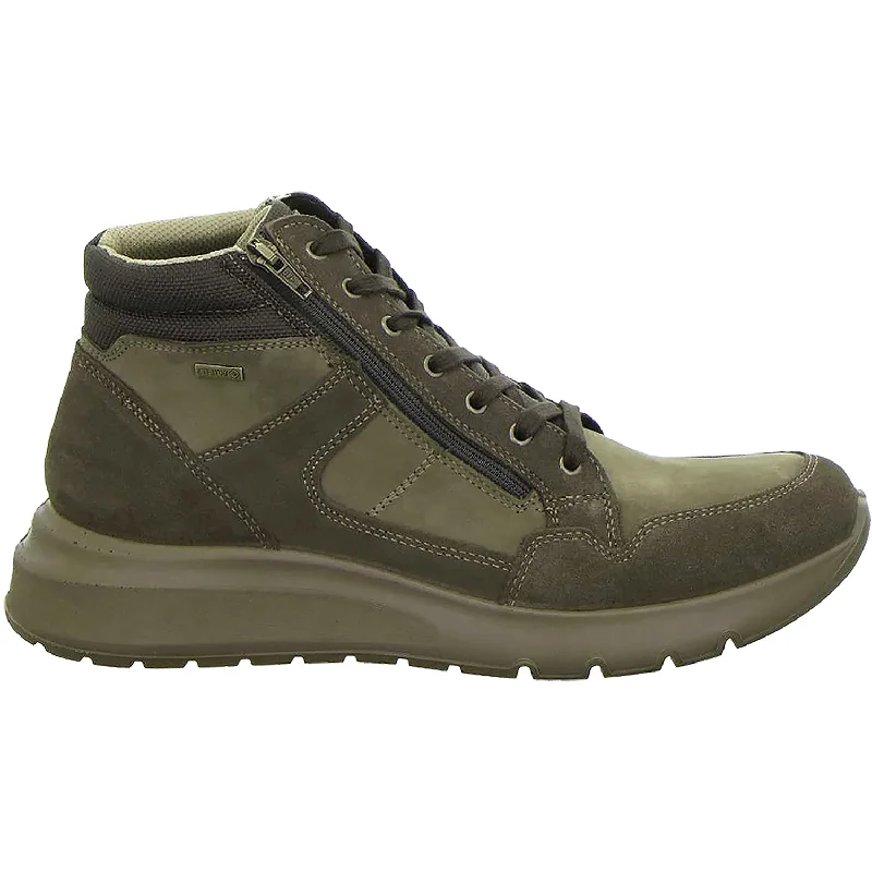Men's Seamless Design Shoes Men's Ara Adams Brown Nubuck/Leather