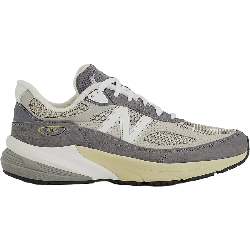 Men's Lightweight Shoes Unisex New Balance U990GR6 Castlerock Suede/Mesh