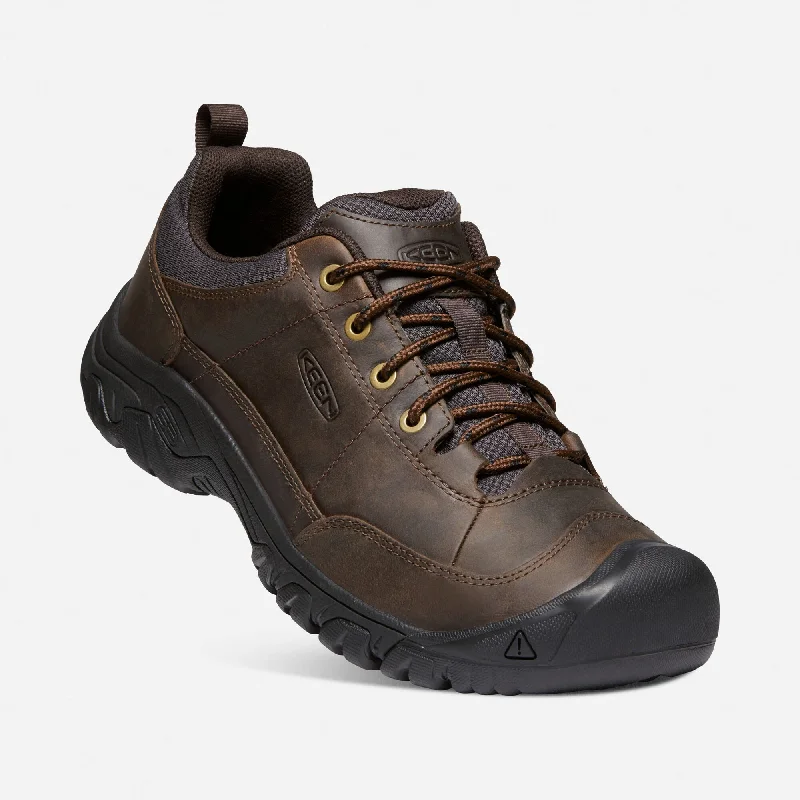 Men's Ergonomic Shoes Keen Targhee III Oxford Mulch WIDE