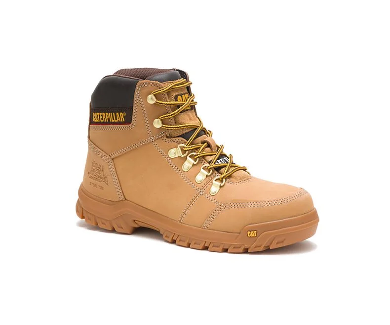 Last Chance To Grab High-Performance Shoes On Sale Cat P90801 Outline Steel Toe Boots